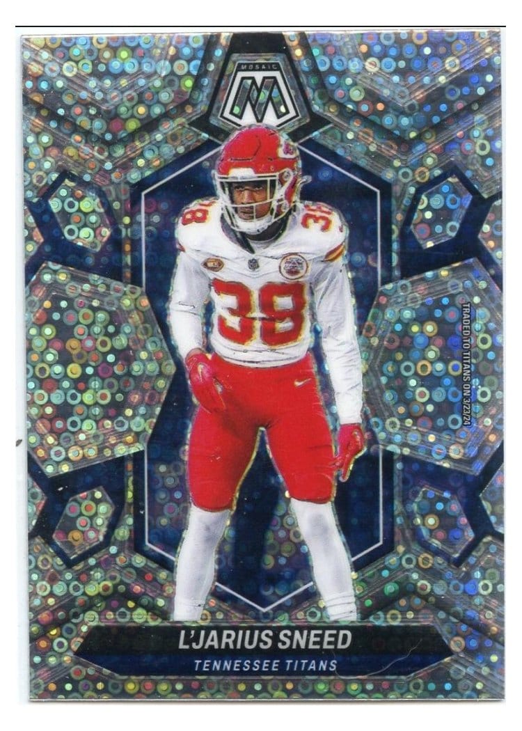 2024 Panini Mosaic Base Set L'Jarius Sneed #217 card