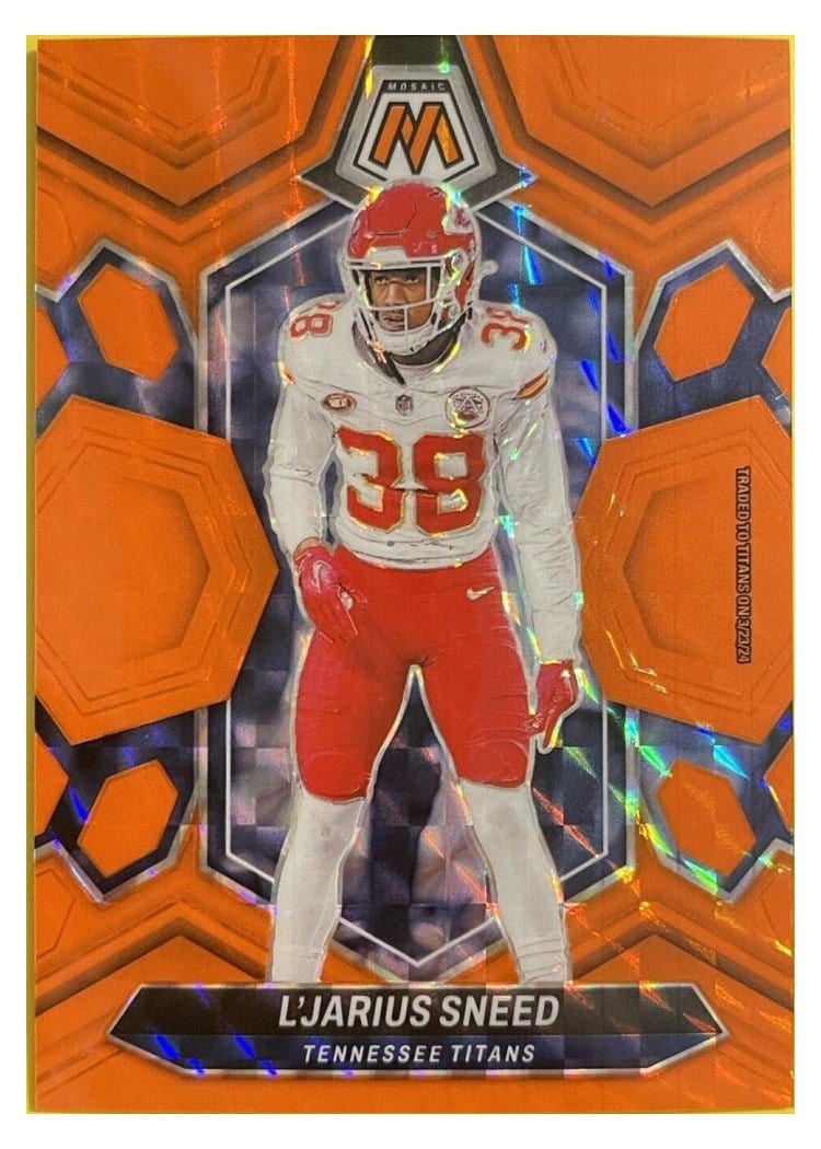 2024 Panini Mosaic Base Set L'Jarius Sneed #217 card