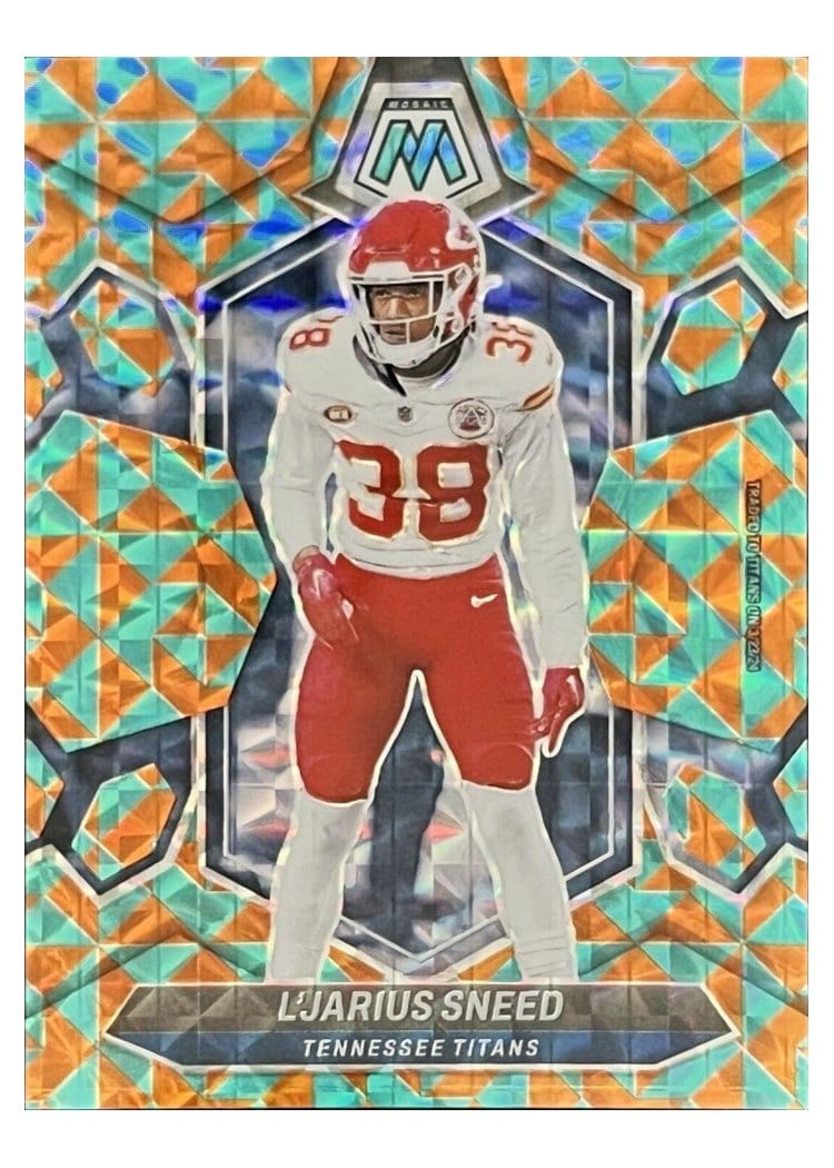 2024 Panini Mosaic Base Set L'Jarius Sneed Tessellation #217 card