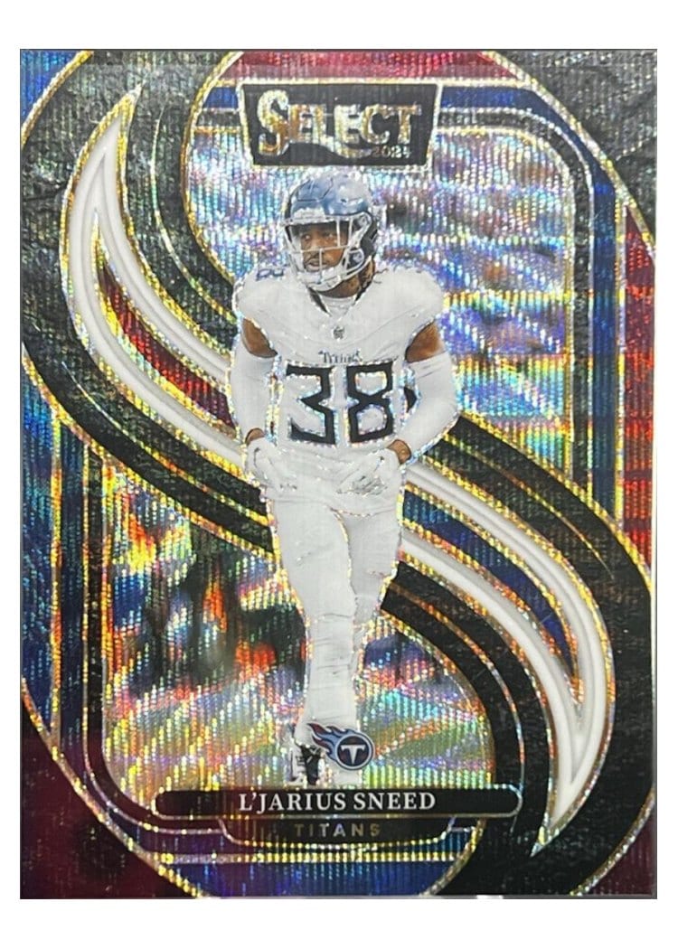 2024 Panini Select Base Set L'Jarius Sneed Tri-Color Prizm #179 card