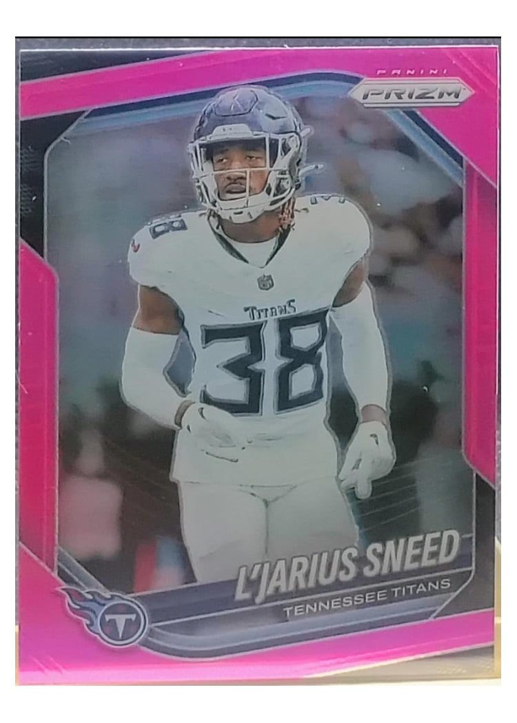 2025 Panini Prizm Base Set L'Jarius Sneed #24 card