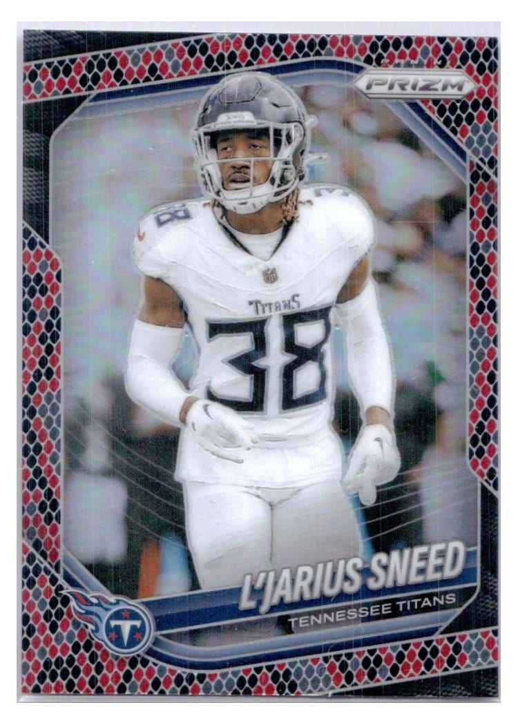 2025 Panini Prizm Base Set L'Jarius Sneed #24 card