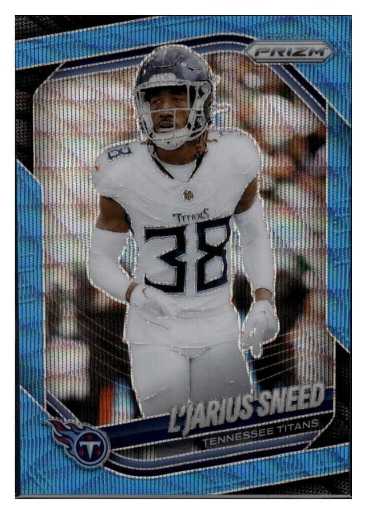 2025 Panini Prizm Base Set L'Jarius Sneed #24 card