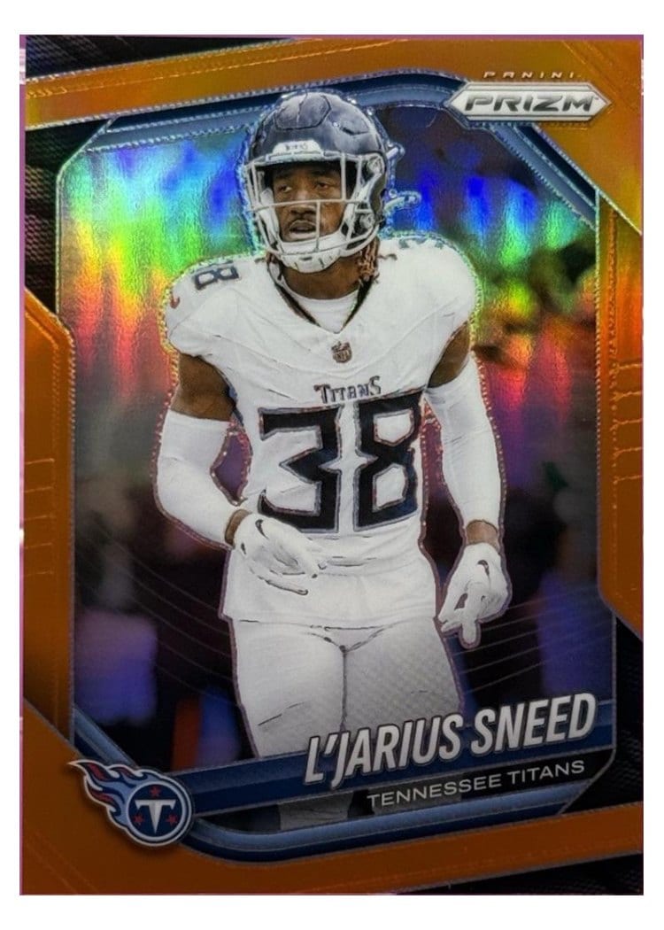 2025 Panini Prizm Base Set L'Jarius Sneed #24 card