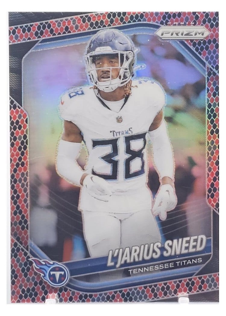 2025 Panini Prizm Base Set L'Jarius Sneed #24 card