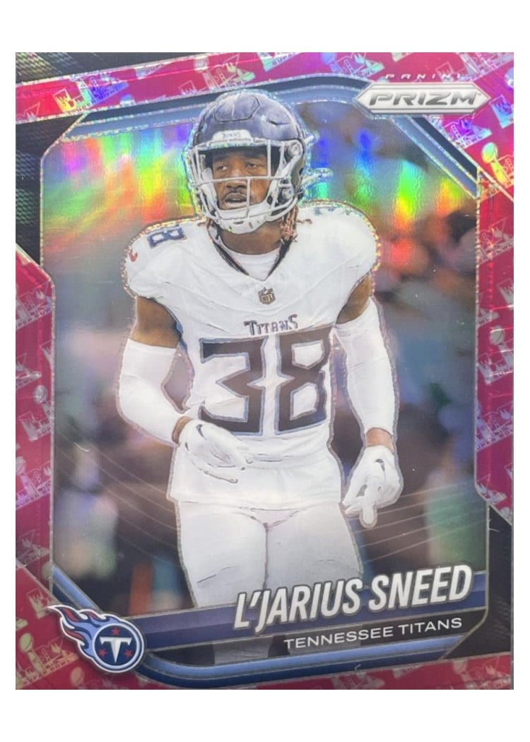 2025 Panini Prizm Base Set L'Jarius Sneed #24 card
