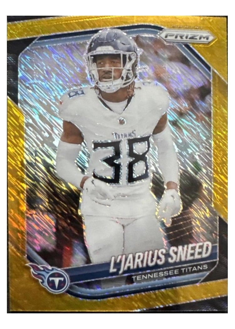 2025 Panini Prizm Base Set L'Jarius Sneed #24 card