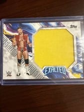 2025 Topps Exalted WWE Wrestling Mega Materials LA Knight #MM-LA card