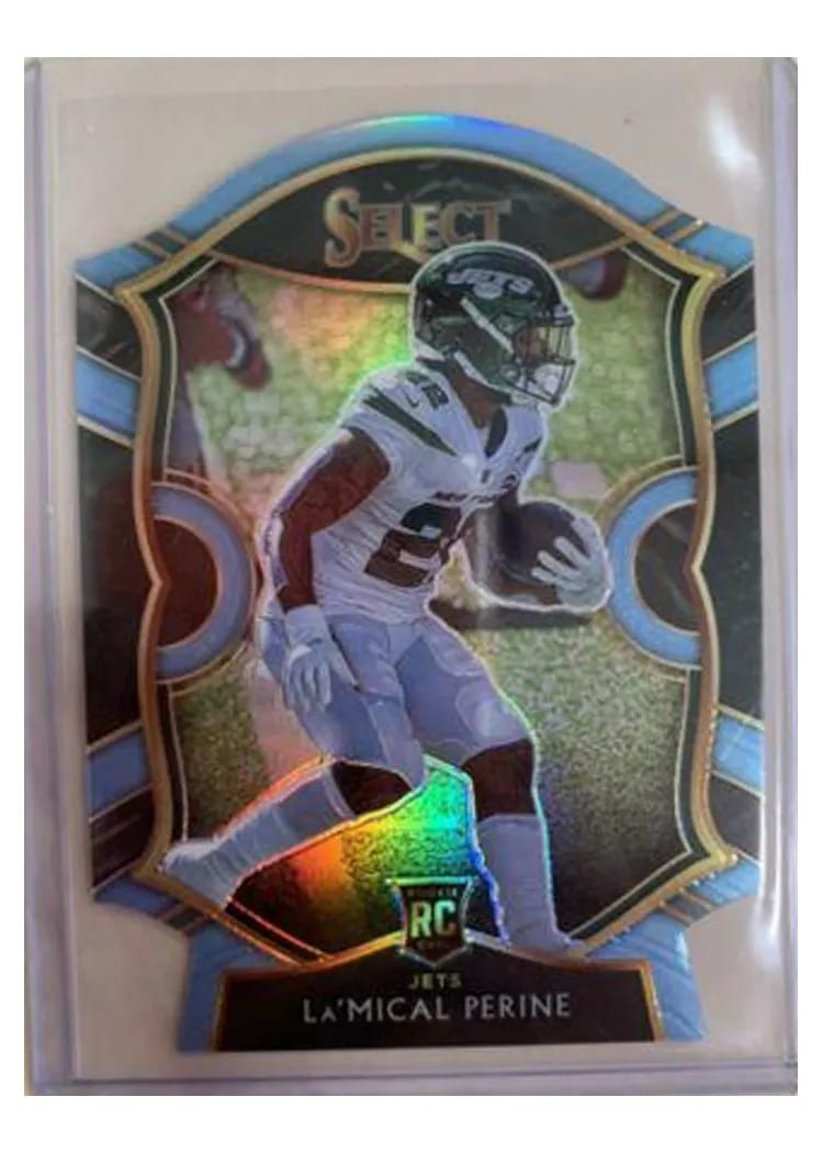 2020 Panini Select Base Set La'Mical Perine #80 card
