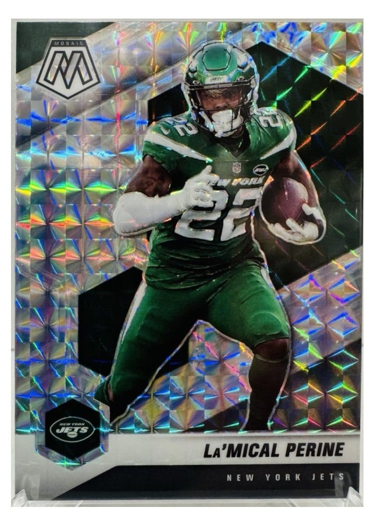 2021 Panini Mosaic Base Set La'Mical Perine #157 card