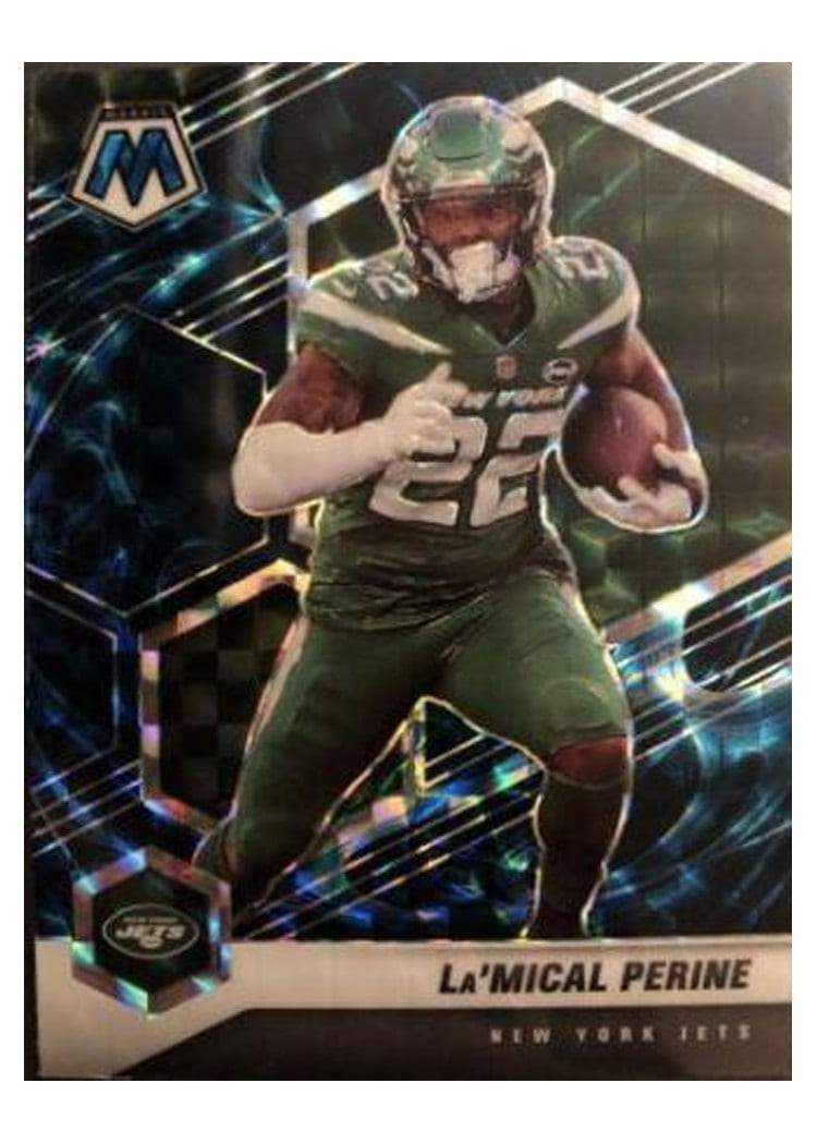 2021 Panini Mosaic Base Set La'Mical Perine #157 card