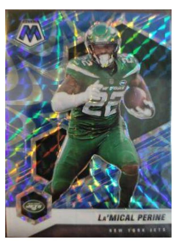 2021 Panini Mosaic Base Set La'Mical Perine #157 card