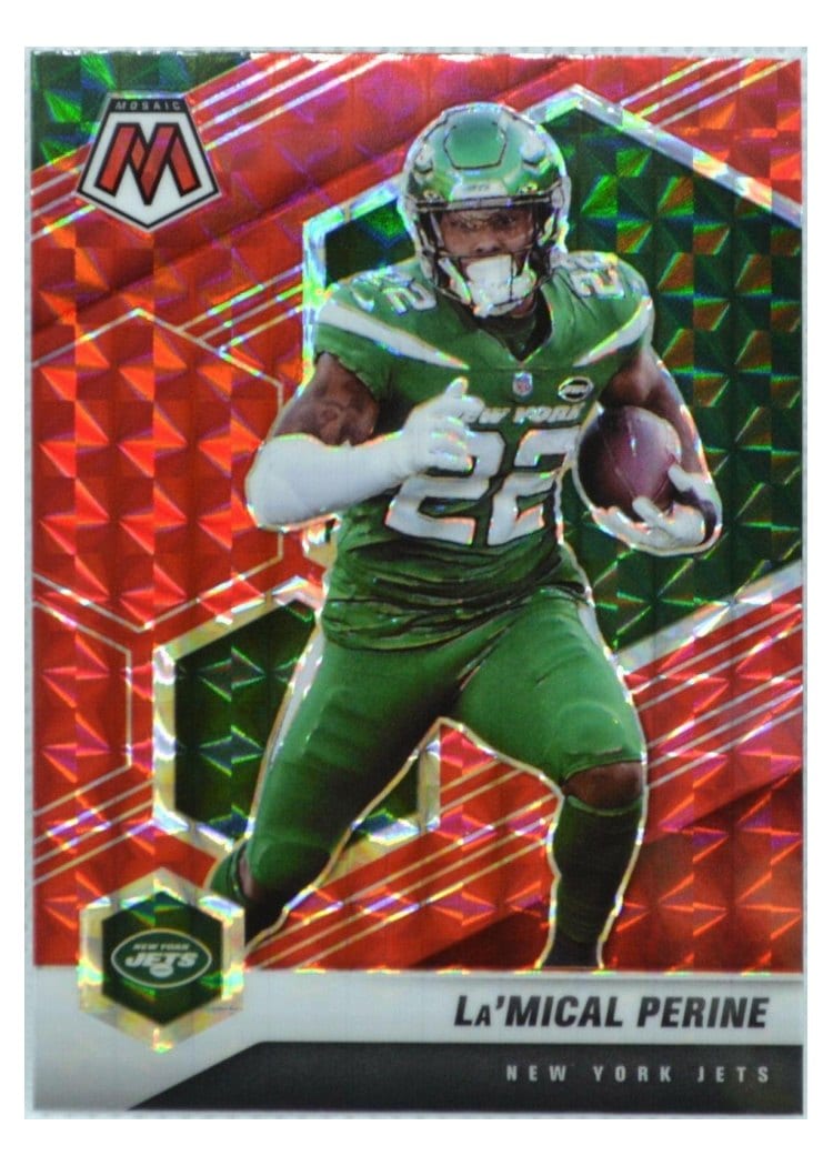 2021 Panini Mosaic Base Set La'Mical Perine #157 card