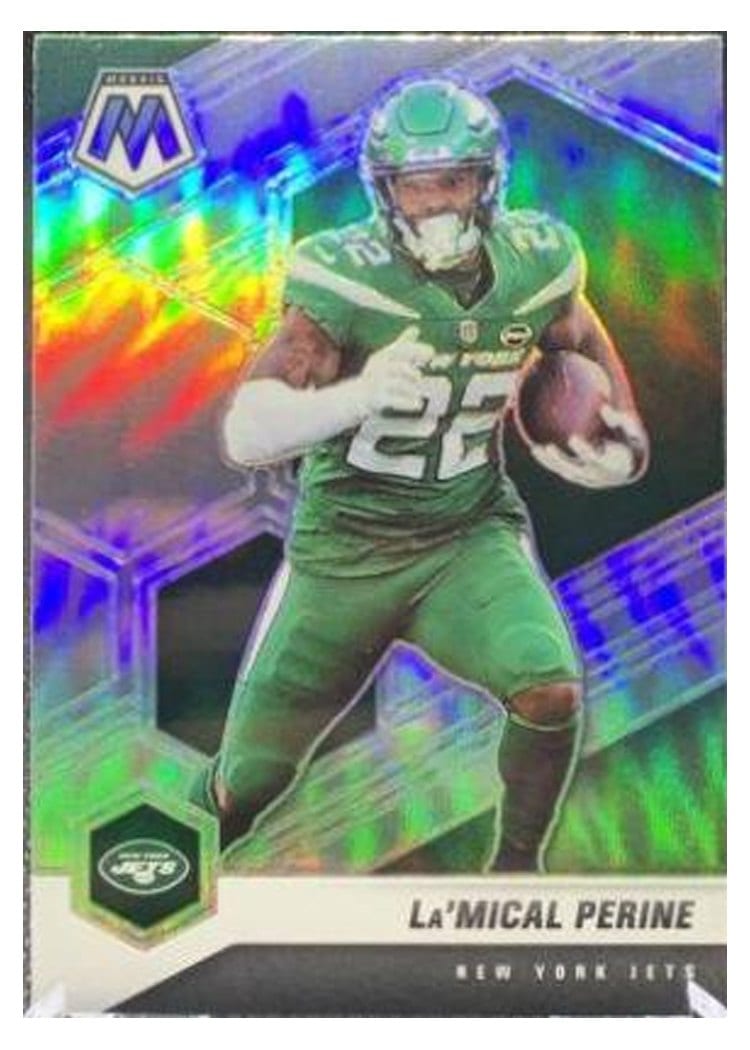 2021 Panini Mosaic Base Set La'Mical Perine #157 card