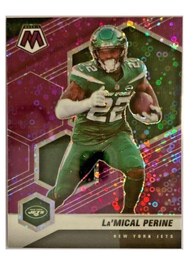 2021 Panini Mosaic Base Set La'Mical Perine #157 card