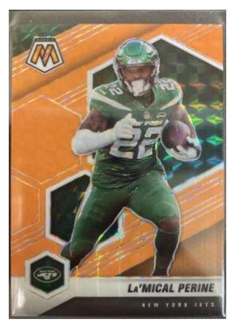 2021 Panini Mosaic Base Set La'Mical Perine #157 card