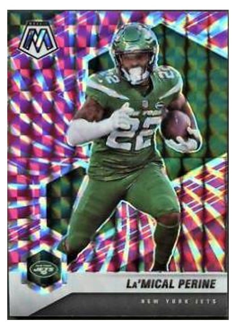 2021 Panini Mosaic Base Set La'Mical Perine #157 card