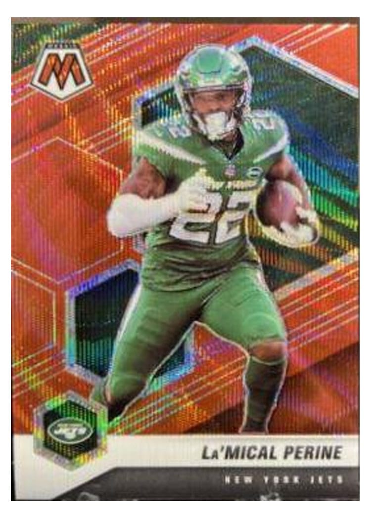 2021 Panini Mosaic Base Set La'Mical Perine #157 card