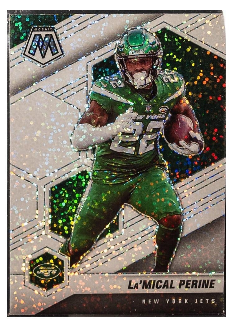 2021 Panini Mosaic Base Set La'Mical Perine #157 card