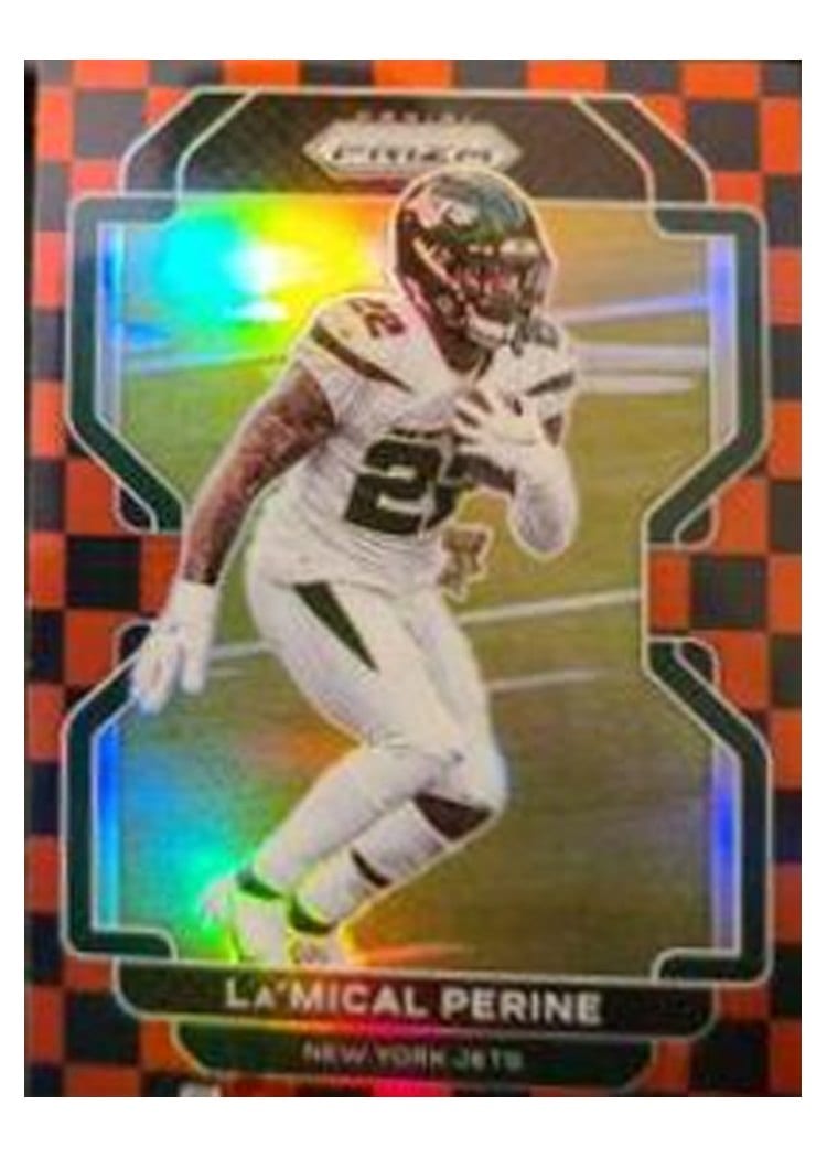 2021 Panini Prizm Base Set La'Mical Perine #88 card
