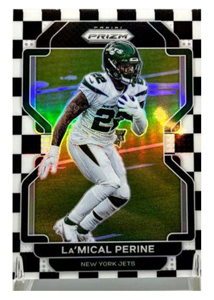 2021 Panini Prizm Base Set La'Mical Perine #88 card