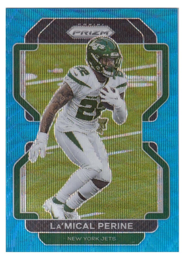 2021 Panini Prizm Base Set La'Mical Perine #88 card