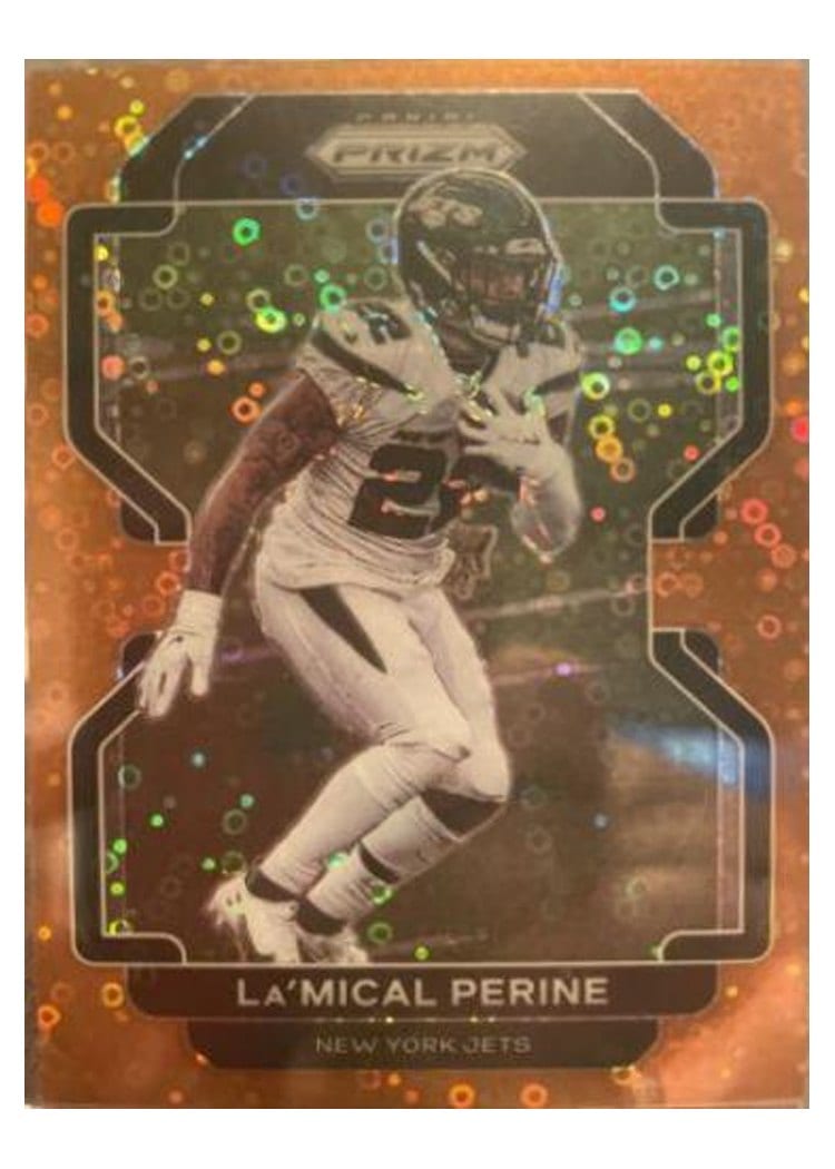 2021 Panini Prizm Base Set La'Mical Perine #88 card