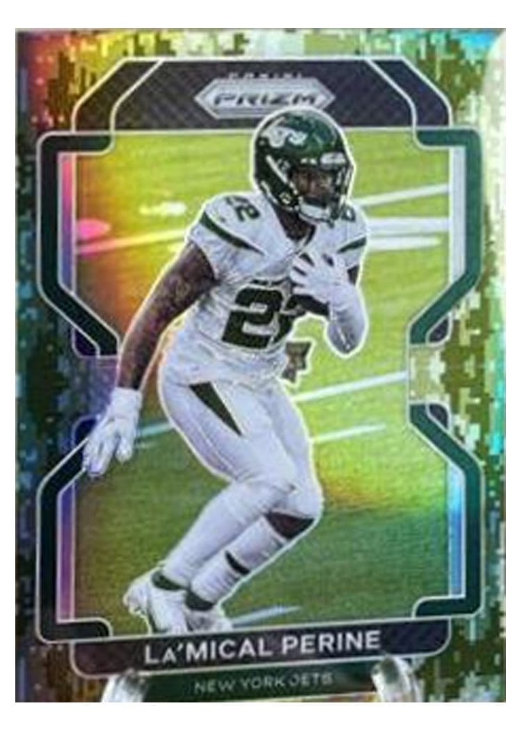 2021 Panini Prizm Base Set La'Mical Perine #88 card
