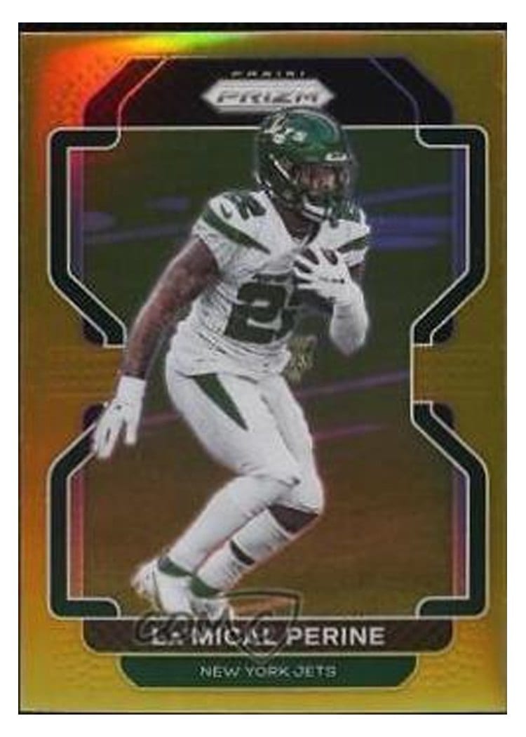 2021 Panini Prizm Base Set La'Mical Perine #88 card