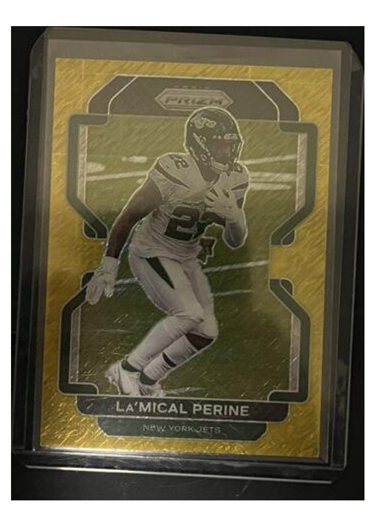 2021 Panini Prizm Base Set La'Mical Perine #88 card