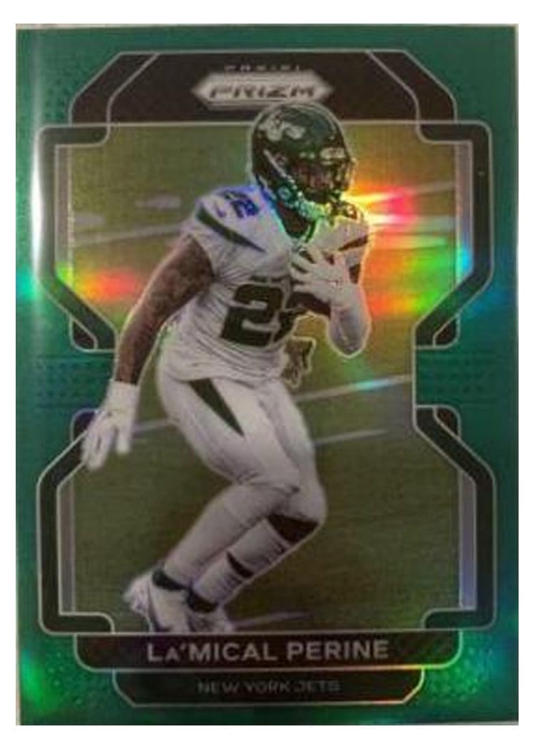 2021 Panini Prizm Base Set La'Mical Perine #88 card