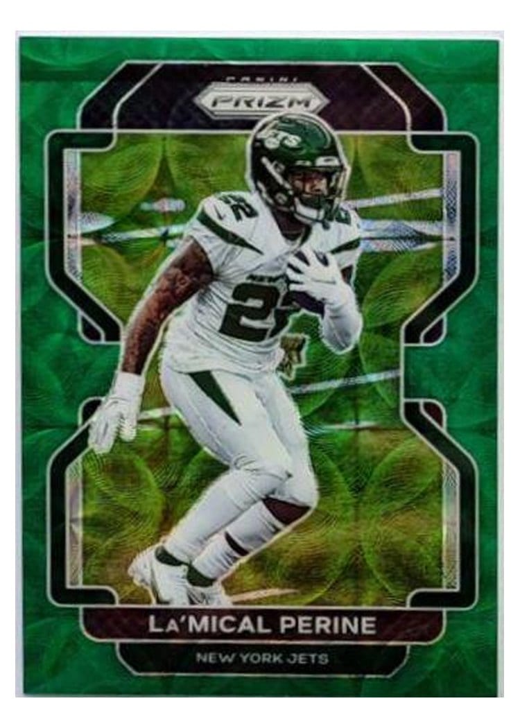 2021 Panini Prizm Base Set La'Mical Perine #88 card