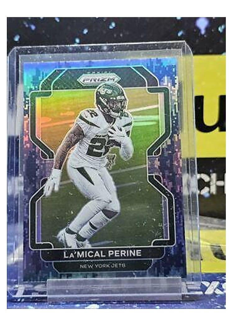 2021 Panini Prizm Base Set La'Mical Perine #88 card