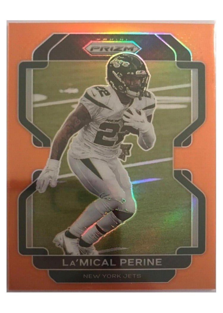 2021 Panini Prizm Base Set La'Mical Perine #88 card