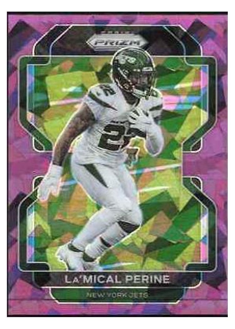 2021 Panini Prizm Base Set La'Mical Perine #88 card