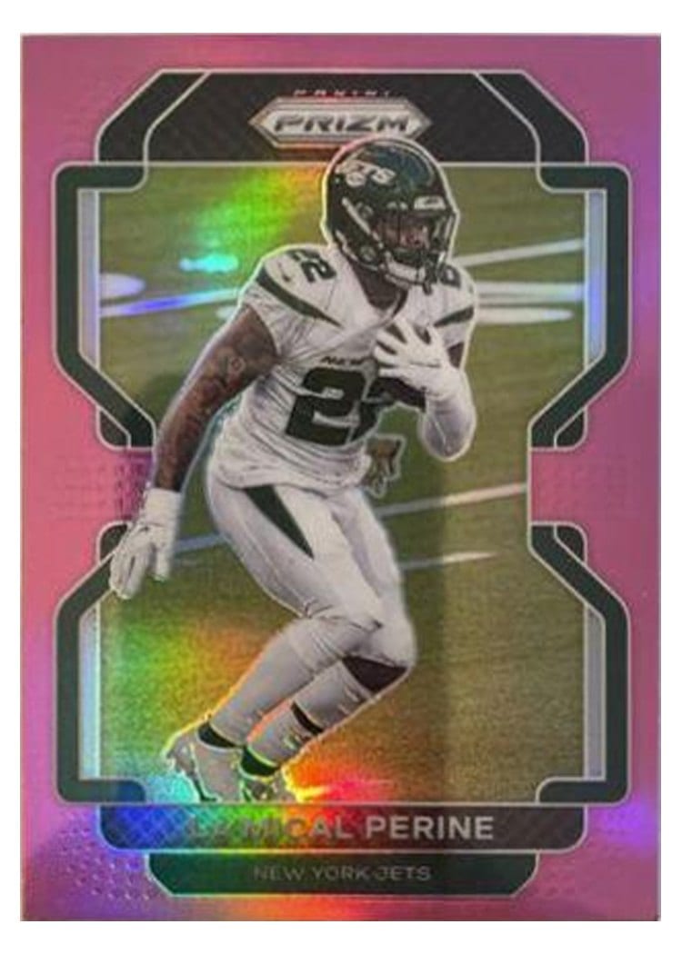 2021 Panini Prizm Base Set La'Mical Perine #88 card