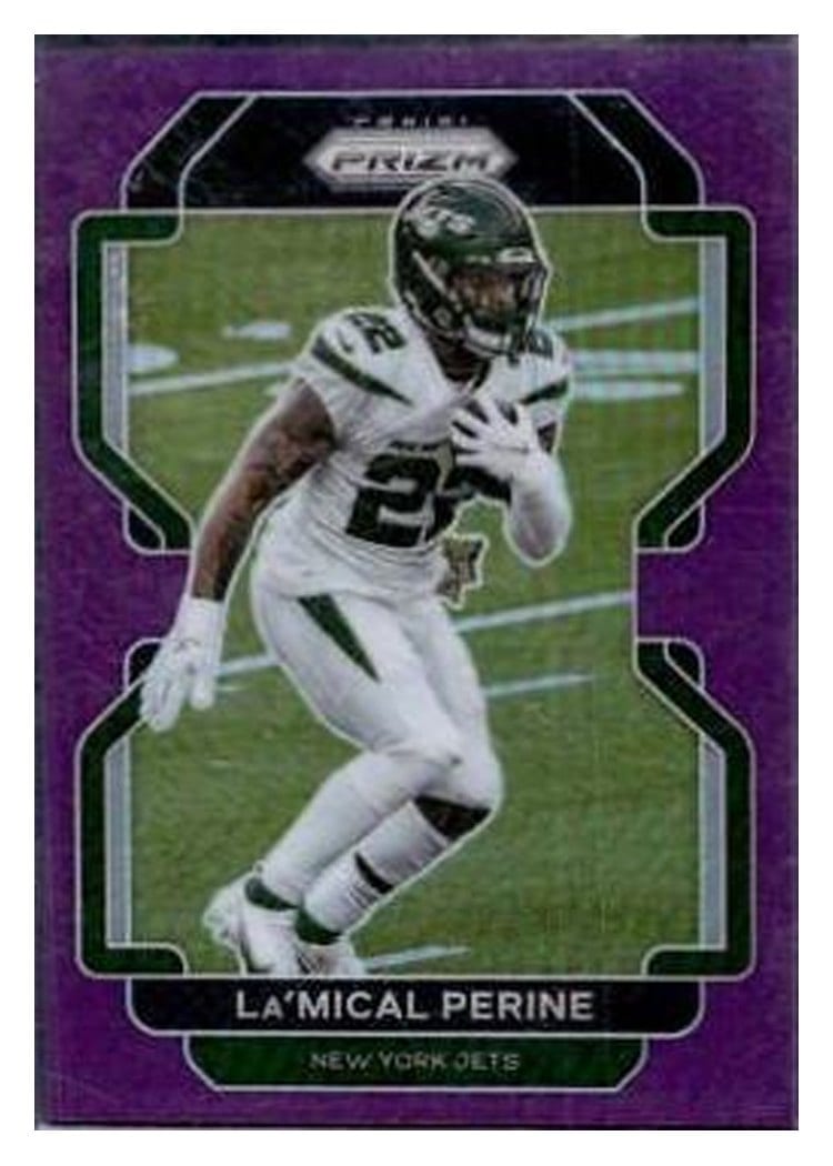 2021 Panini Prizm Base Set La'Mical Perine #88 card