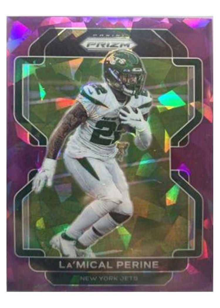 2021 Panini Prizm Base Set La'Mical Perine #88 card