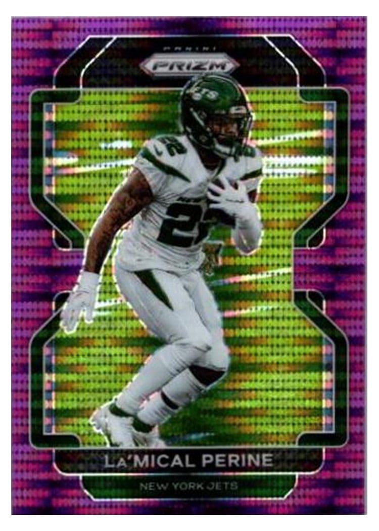 2021 Panini Prizm Base Set La'Mical Perine #88 card