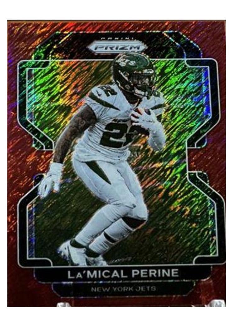 2021 Panini Prizm Base Set La'Mical Perine #88 card