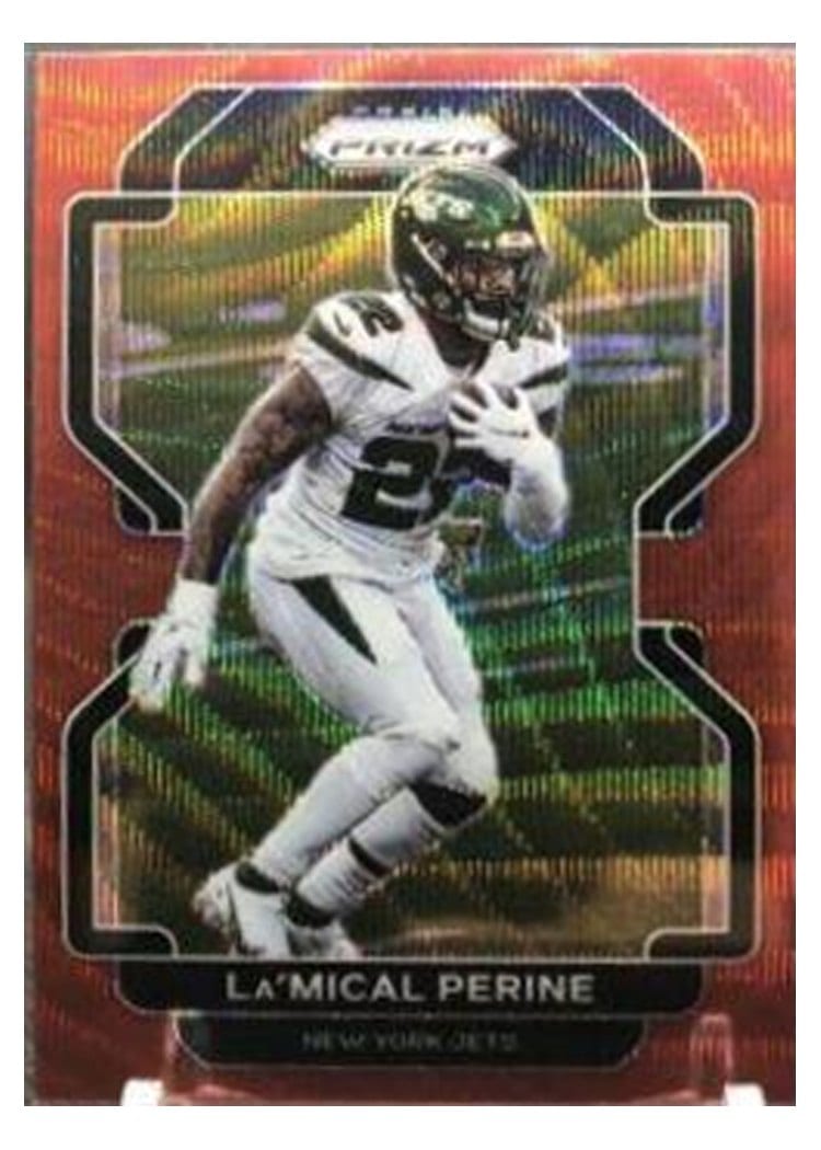 2021 Panini Prizm Base Set La'Mical Perine #88 card
