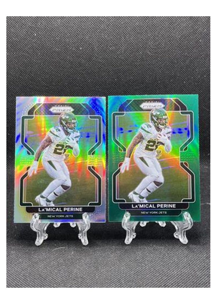 2021 Panini Prizm Base Set La'Mical Perine #88 card