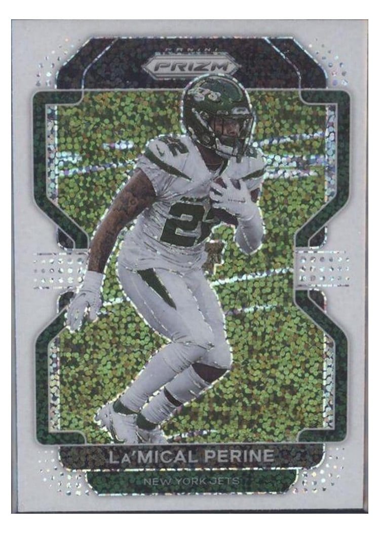 2021 Panini Prizm Base Set La'Mical Perine #88 card