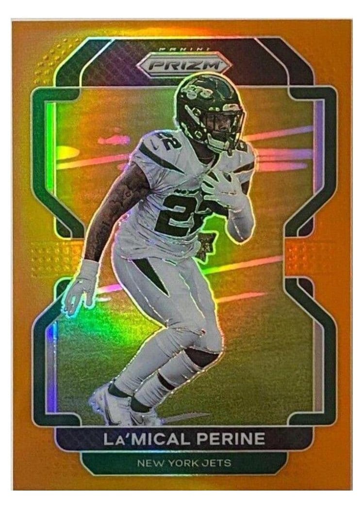 2021 Panini Prizm Base Set La'Mical Perine #88 card