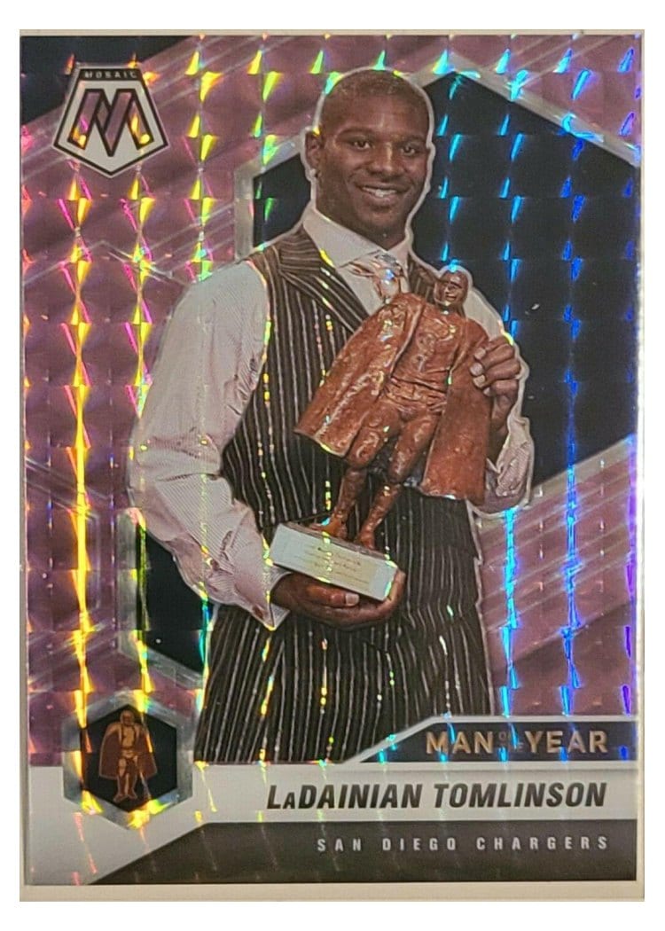 2021 Panini Mosaic Base Set LaDainian Tomlinson #265 card
