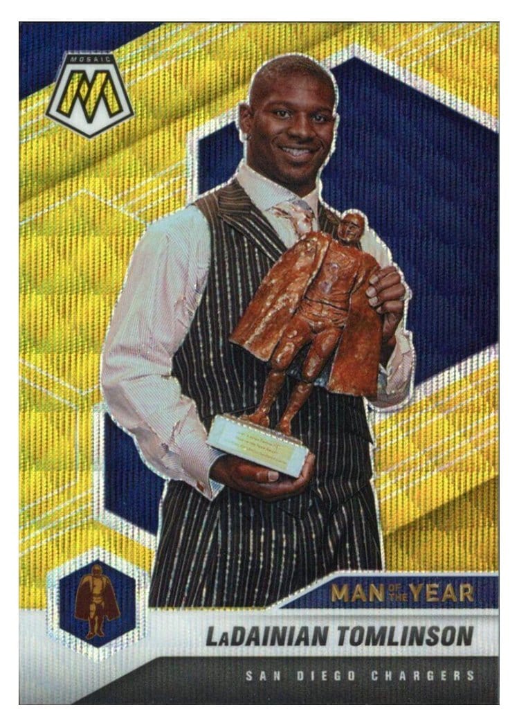 2021 Panini Mosaic Base Set LaDainian Tomlinson #265 card