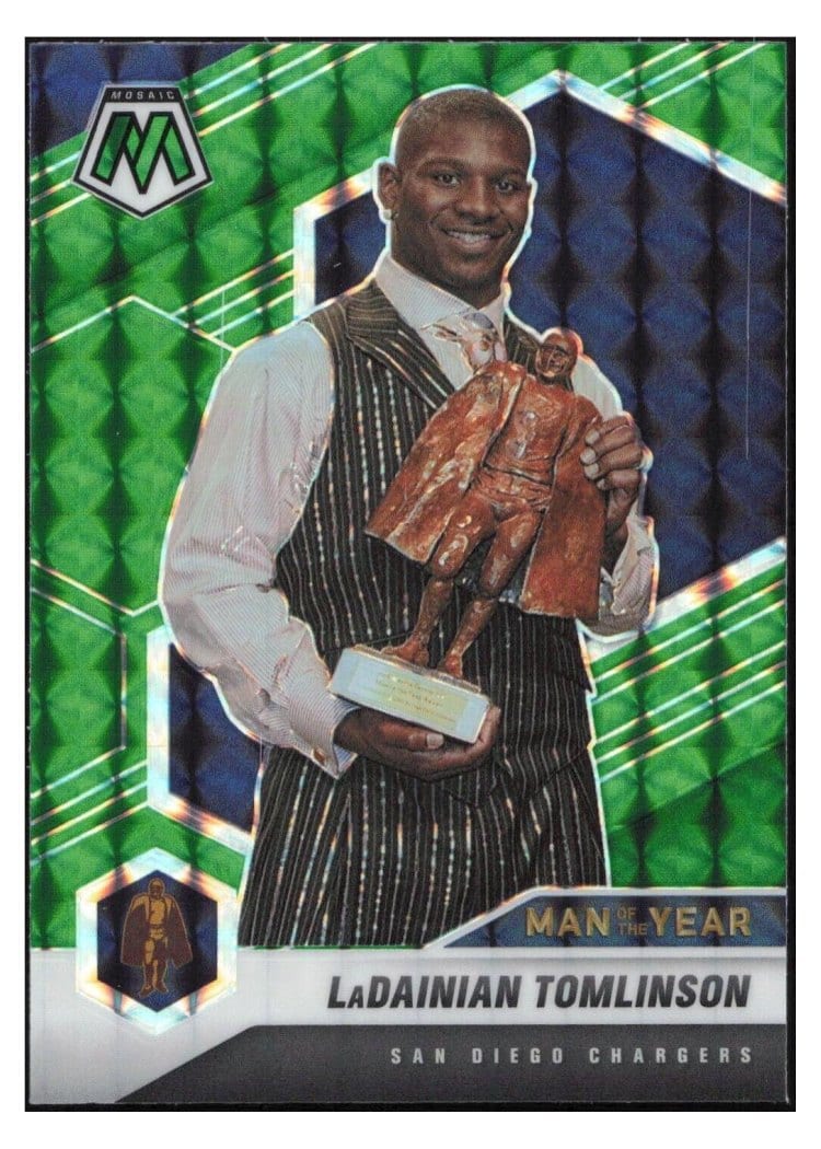 2021 Panini Mosaic Base Set LaDainian Tomlinson #265 card