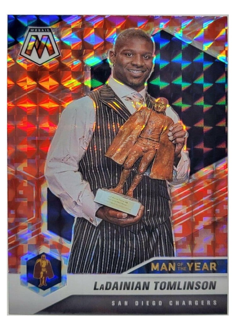 2021 Panini Mosaic Base Set LaDainian Tomlinson #265 card