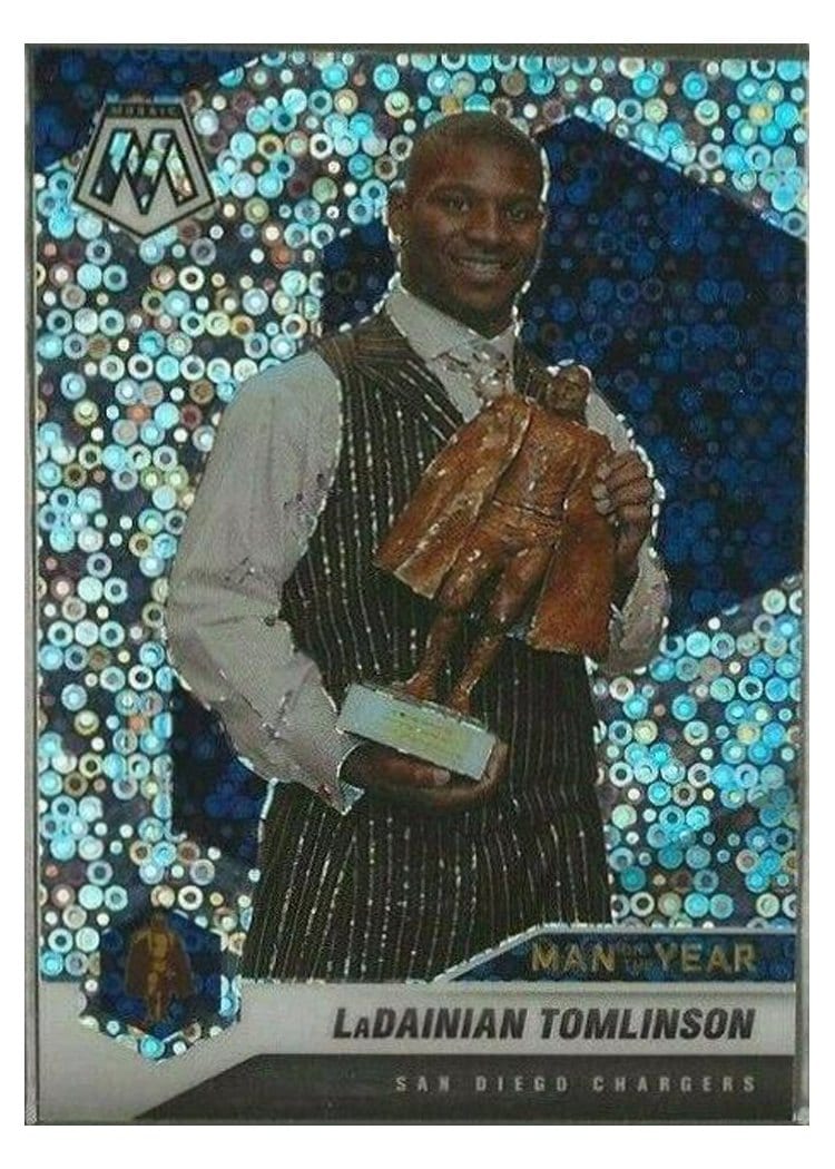 2021 Panini Mosaic Base Set LaDainian Tomlinson #265 card