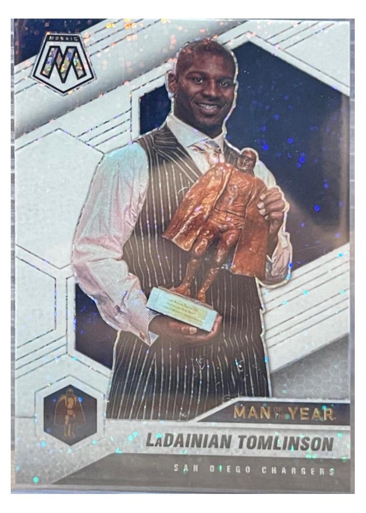 2021 Panini Mosaic Base Set LaDainian Tomlinson #265 card